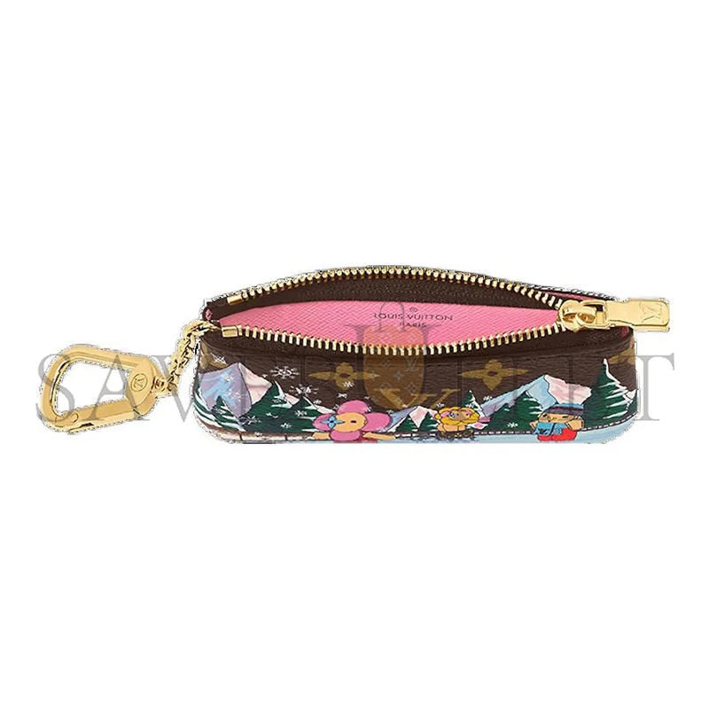 l0*is V*t0n key pouch coated canvas m82620 (12*7cm)